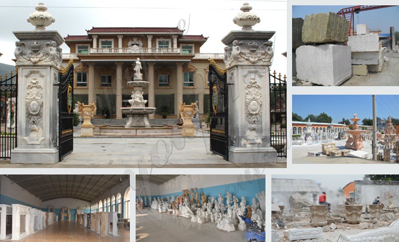 production sites for the pair of lion statues-YouFine Sculpture