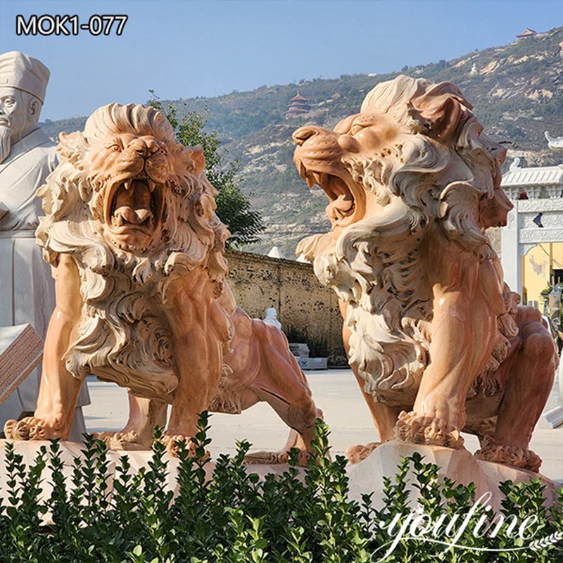 marble lion statues for sale