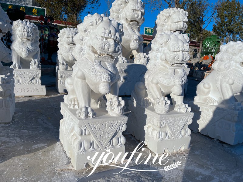 Chinese Foo Dog Statues Description  